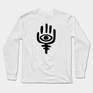 cimotA Glyph (Front Only) Long Sleeve T-Shirt